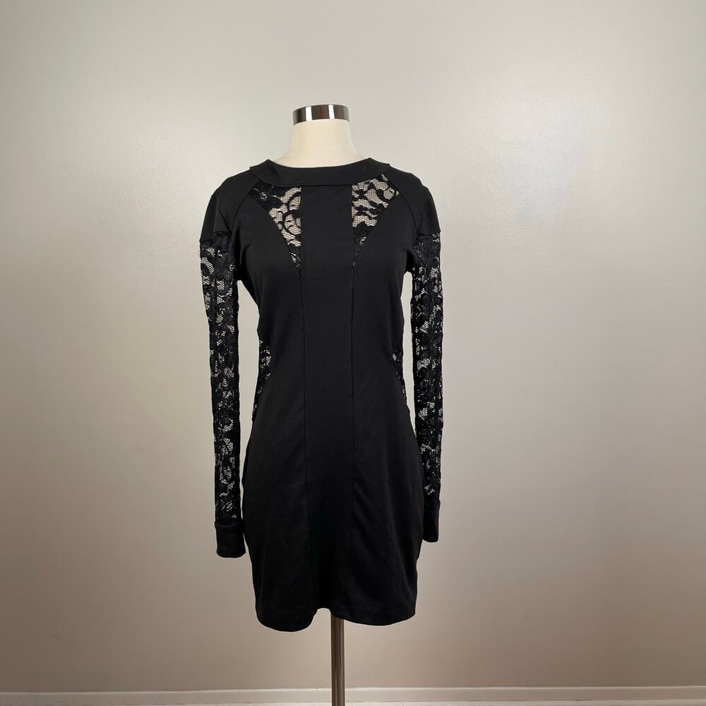 ASOS • Lace Long Sleeve Bodycon Dress